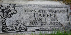 Elizabeth <I>Warren</I> Harper 
