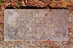 Thomas T York 