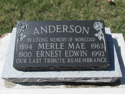 Merle Mae <I>Leffingwell</I> Anderson 