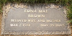 Edna May <I>Boren</I> Brown 