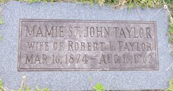 Mamie <I>St. John</I> Taylor 