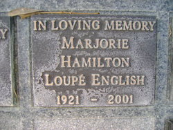 Marjorie Hamilton <I>Loupe</I> English 