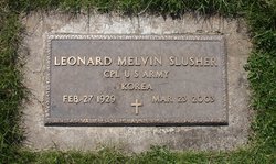 Leonard Melvin Slusher 