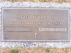 Hazel W Bryson 