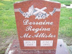 Dorraine Regina <I>Borre</I> McAllister 