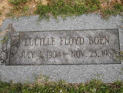 Lucille Emma <I>Floyd</I> Boen 