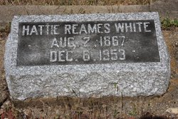 Hattie <I>Reames</I> White 