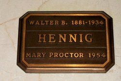 Mary Proctor <I>Petrie</I> Shoemaker Hennig 