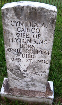 Cynthia A. <I>Carico</I> Ring 