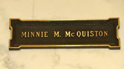 Minnie May <I>Lawrence</I> McQuiston 