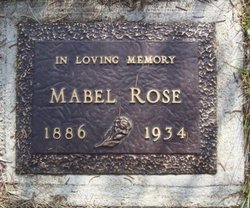 Mabel Maud <I>Rowe</I> Rose 
