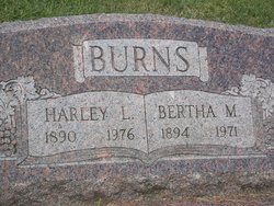 Bertha M. <I>Pace</I> Burns 