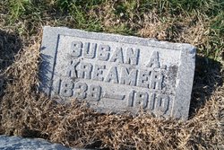 Susannah A “Susan” <I>Musselman</I> Kreamer 