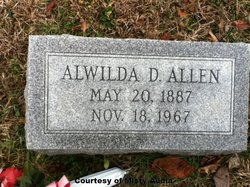 Alwilda <I>Davis</I> Allen 