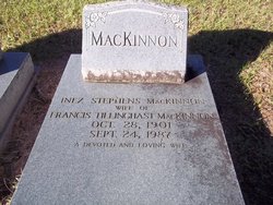 Inez <I>Stephens</I> MacKinnon 
