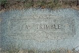 Fay <I>Foster</I> Trimble 