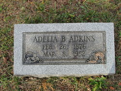 Adelia Barbara <I>McClanahan</I> Adkins 