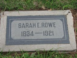 Sarah E. <I>Johnson</I> Rowe 