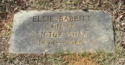 Elsie Aileene <I>Babbitt</I> Shaw 