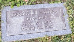 Bessie “Bob-Bob” <I>Jones</I> Mathes 