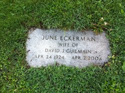 June <I>Eckerman</I> Guilmain 