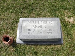 Louise <I>Pickering</I> Ambuhl 