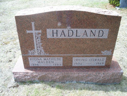 Rodna Mathilde <I>Malden</I> Hadland 