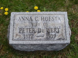 Anna Carolyn <I>Hofsta</I> DeWert 