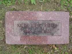 Katherine “Kitty” <I>Weir</I> Ritter 
