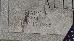 Mary R Allen 