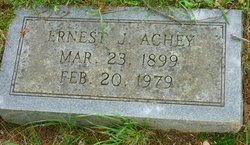 Ernest James Achey 
