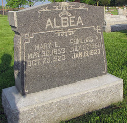 Mary E. <I>Wilson</I> Albea 
