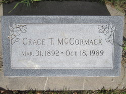 Grace Teresa <I>Hile</I> McCormack 