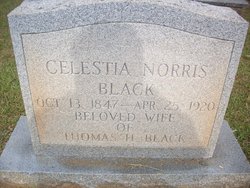 Celestia Elizabeth <I>Norris</I> Black 