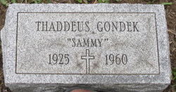 Thaddeus “Sammy” Gondek 