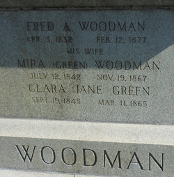 Mira <I>Green</I> Woodman 