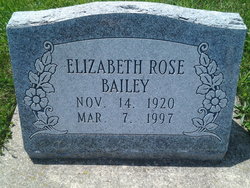 Elizabeth Rose Bailey 