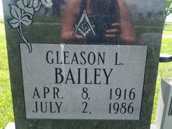Gleason L Bailey 