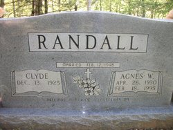 Agnes <I>Worley</I> Randall 