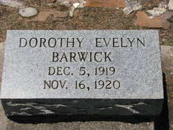 Dorothy Evelyn Barwick 