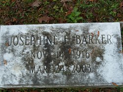 Josephine <I>Fielding</I> Barker 