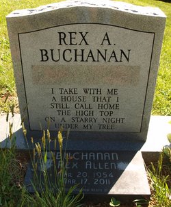 Rex Allen Buchanan 