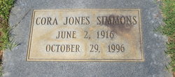 Cora <I>Jones</I> Simmons 