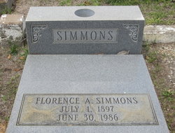 Florence A Simmons 