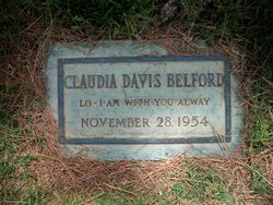 Claudia May <I>Davis</I> Belford 