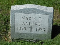 Mary Gertrude Catherine <I>White</I> Anders 