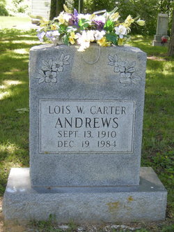 Lois W. <I>Carter</I> Andrews 