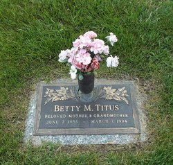 Betty M. Titus 