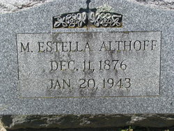 Marie Estella “Stella” Althoff 