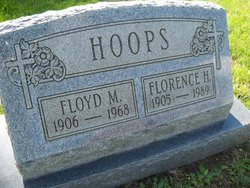 Florence H. <I>Blosser</I> Hoops 